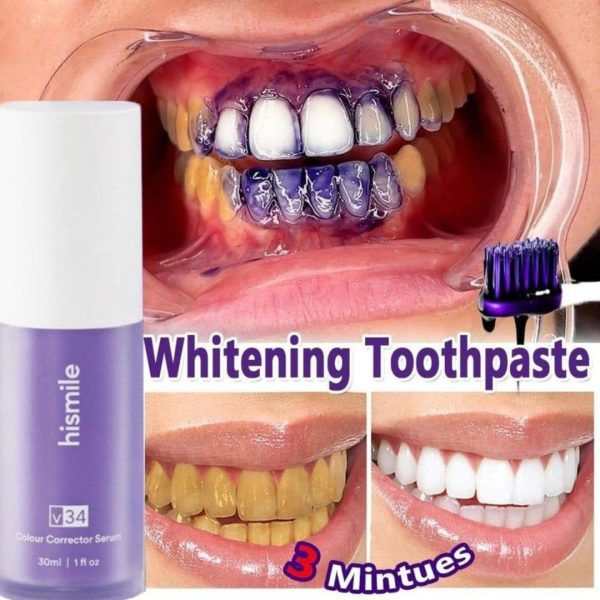 Teeth Brightening Hismiles V34 Color Corrector Serum